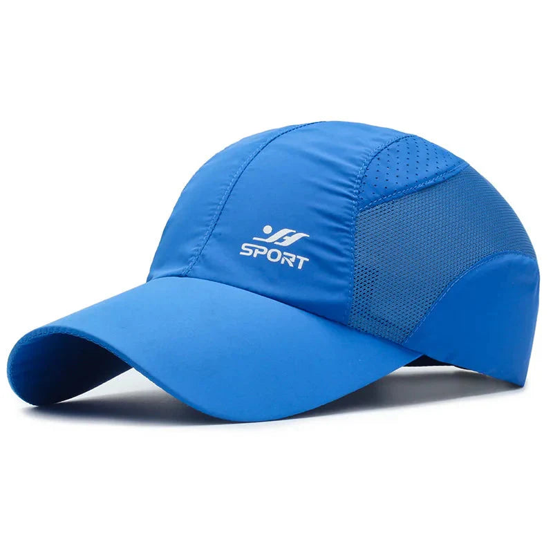 UV Protection Baseball Cap – Quick-Drying, Breathable Strapback for Hiking & Fishing