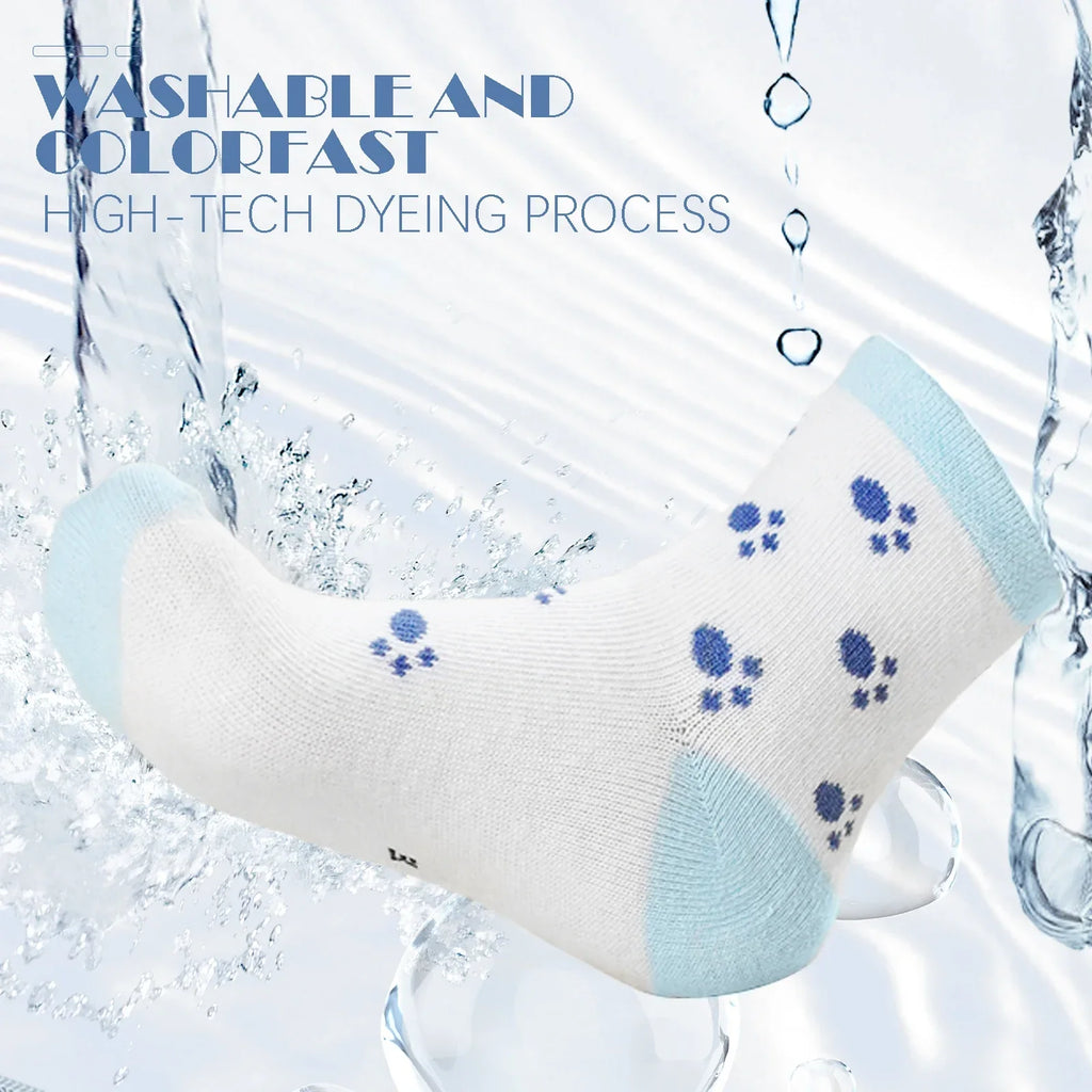 10 Pairs Baby Socks Newborn Boy Girls Infant Cute Cartoons Fashion Soft Cotton Short Socks For 0-3 Years
