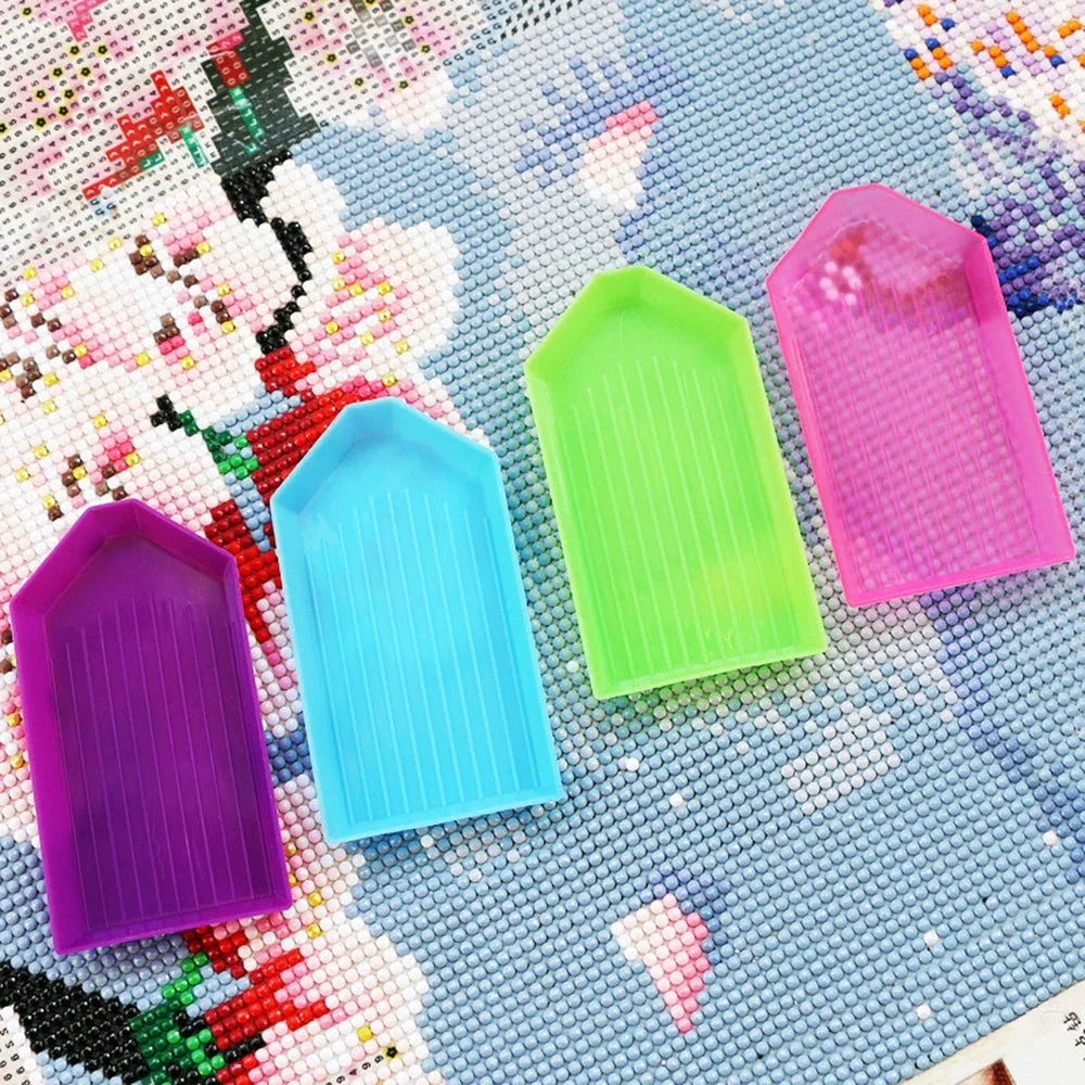 Diamond Painting Tools Set - Embroidery Box with Multi-Size Pens for DIY Art and Crafts