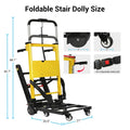 Electric Stair Climbing Hand Trucks 440-880lb Capacity Aluminum Stair Climber Dolly Moving Heavy for Moving Furniture Logistics