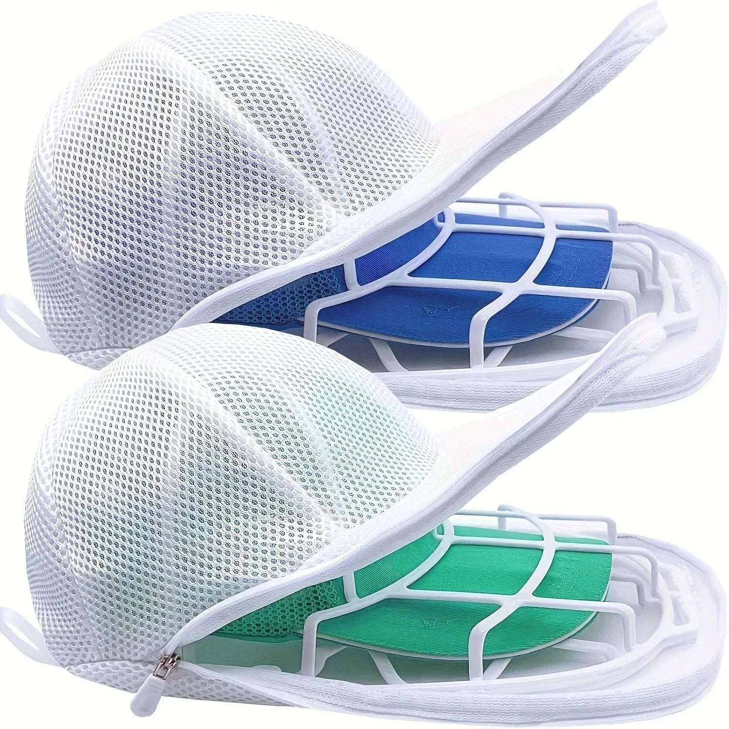 Hat Cleaner Cage with Mesh Bag – Baseball Cap Washer