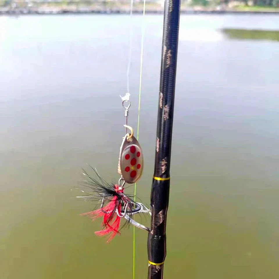 Metal Spoon Spinner Lure Set (10pcs) – 2–8g Fishing Spoonbait Crankbait Wobblers for Pike, Bass, Trout & Saltwater Freshwater Fishing