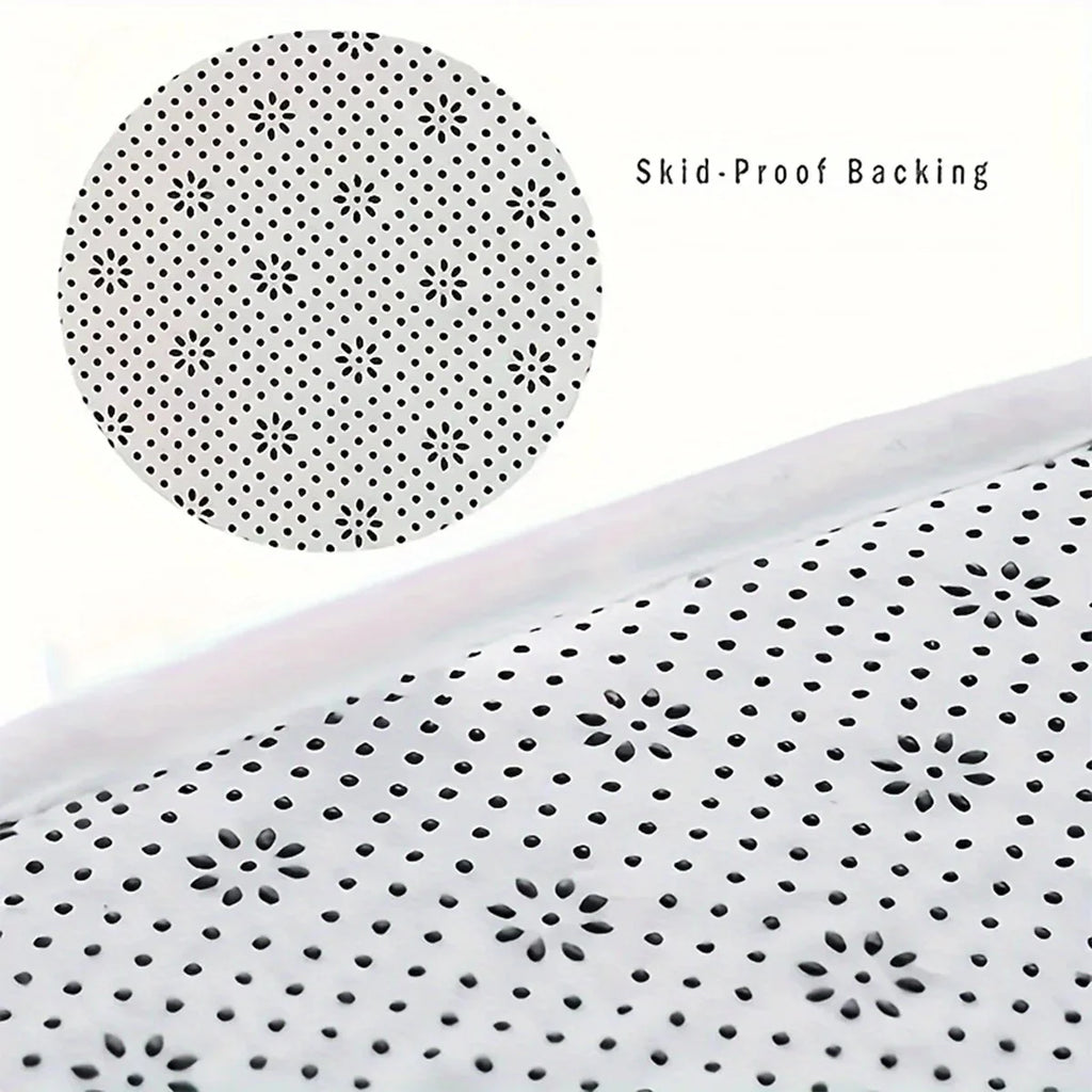 Long Hair Absorbent Bathroom Mat – Furry Non-Slip Shower & Entrance Rug