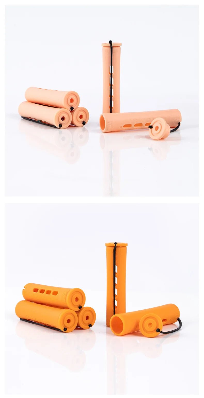 10pcs Heatless Hair Soft Curling Rollers