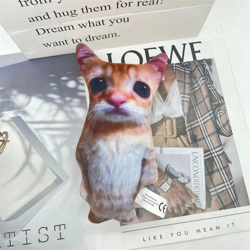 Cute El Gato Plush Toy – Wowwow Cat Doll Stuffed Animal Gift for Kids
