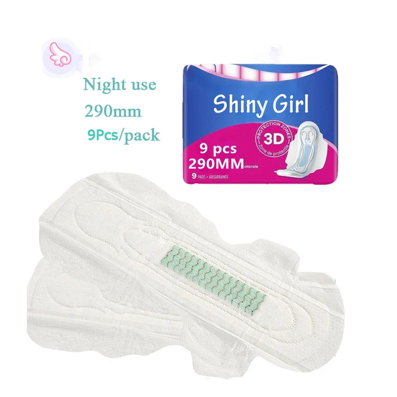 27Pcs/3Bags Anion Sanitary Napkin Menstrual Pad Feminine Hygiene Product Night use Nursing Care Menstrual Period Sanitary napkin