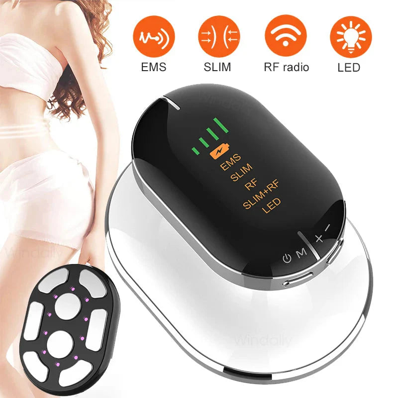 EMS & RF Body Slimming Machine Fat Burner LED Cellulite Massager