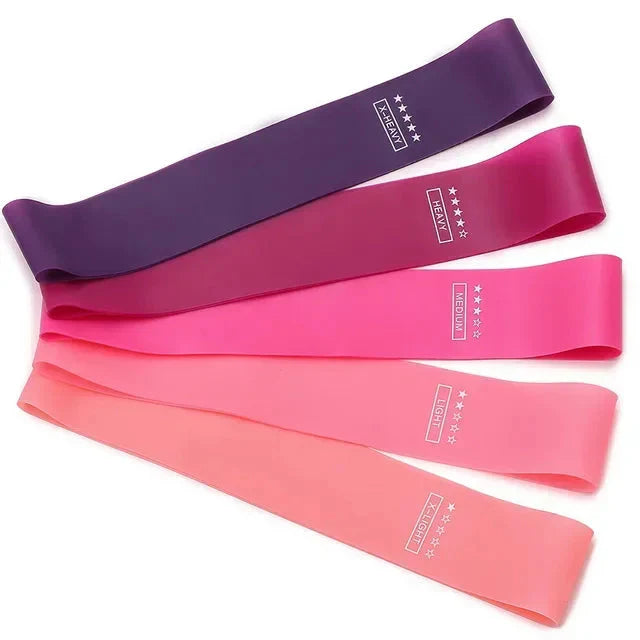 Portable Resistance Bands Set – 5 Level Workout Bands for Strength
