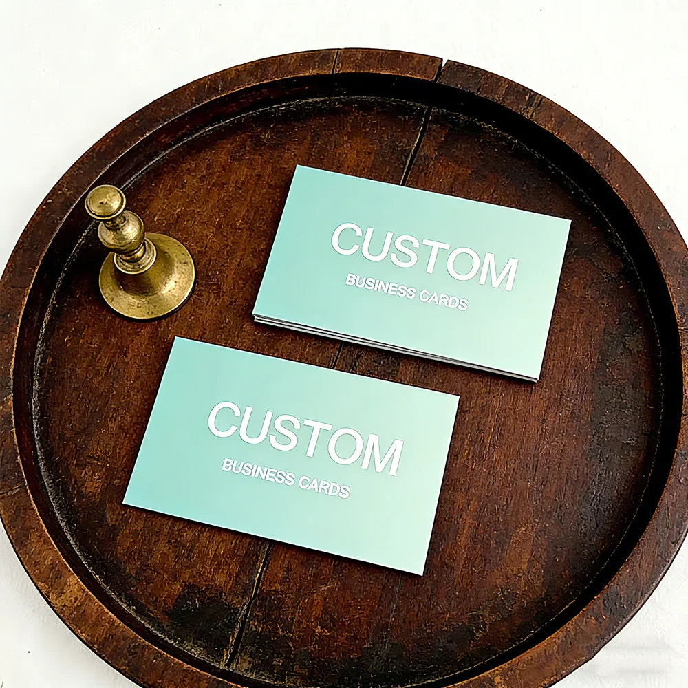 200pcs, Custom Business Cards/Cards, Business Cards, Desktop Business Cards, Thank You Cards, Business Cards, Waterproof Surface