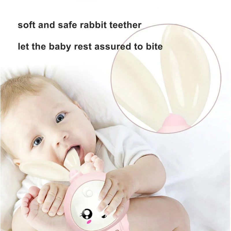 Music and Shine Rabbit Intelligent Baby Rattle Toy