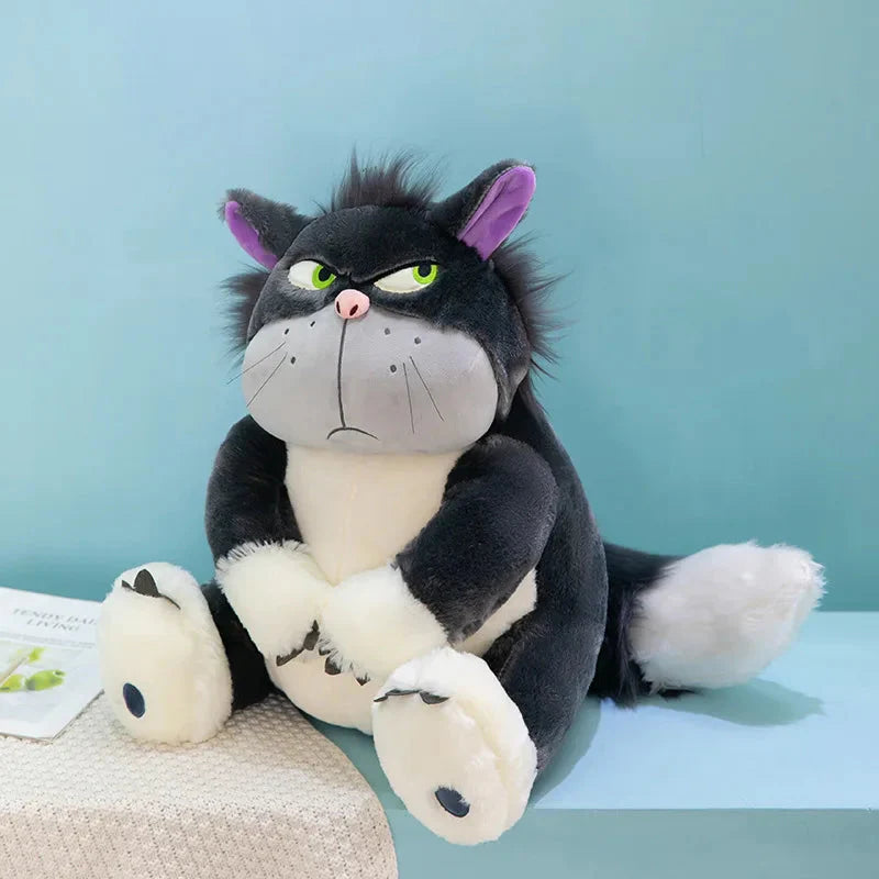 Japanese Funny Lucifer Cat Doll Plush Toy Doll Lucifer Bad Cat Pillow Carol Cat Plush Toy Birthday Gift Girl