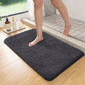 Long Hair Absorbent Bathroom Mat – Furry Non-Slip Shower & Entrance Rug