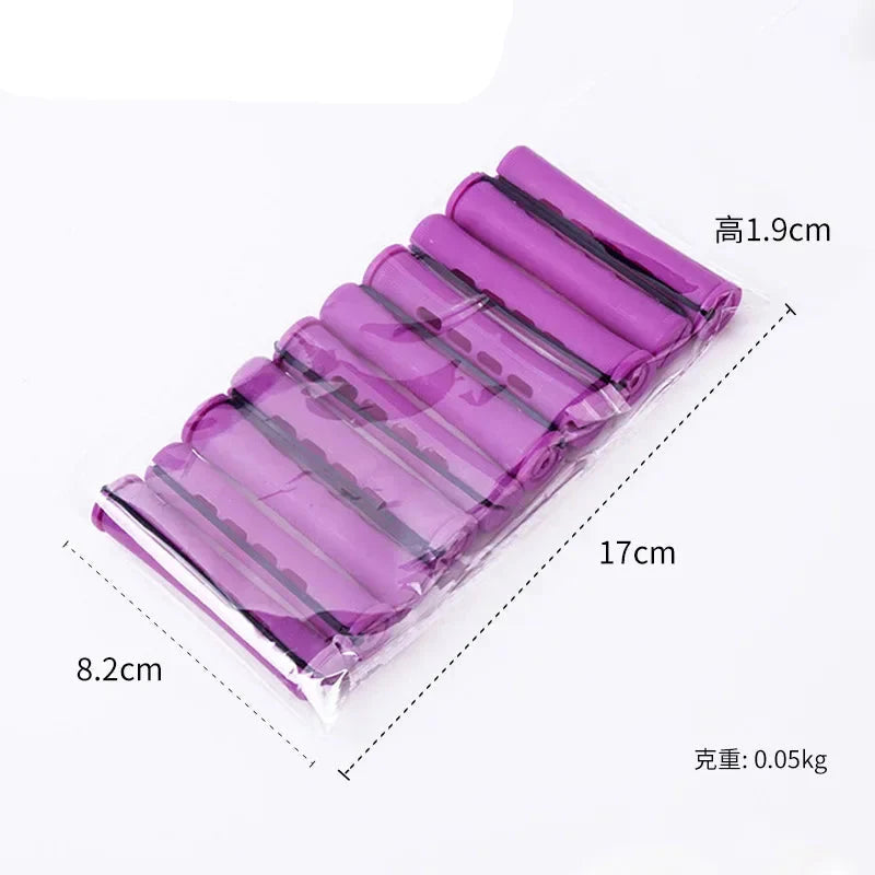10pcs Heatless Hair Soft Curling Rollers