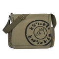 Vintage Cartoon Canvas Messenger Bag – Large Capacity Tote Handbag