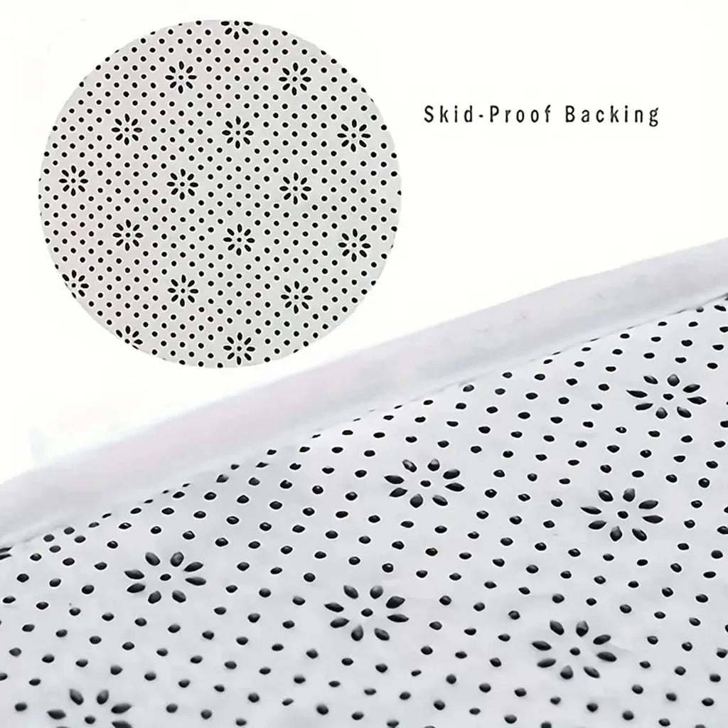 1pc long strip thickened kitchen floor mat flannel non-slip bathroom absorbent mat home door dirt-resistant