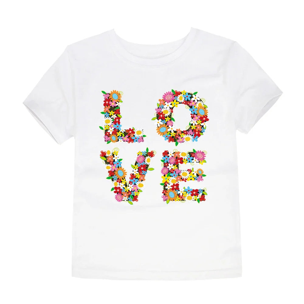 100% Cotton Girls T-Shirts