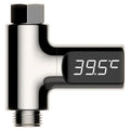 LED Display Shower Water Thermometer Self Powered