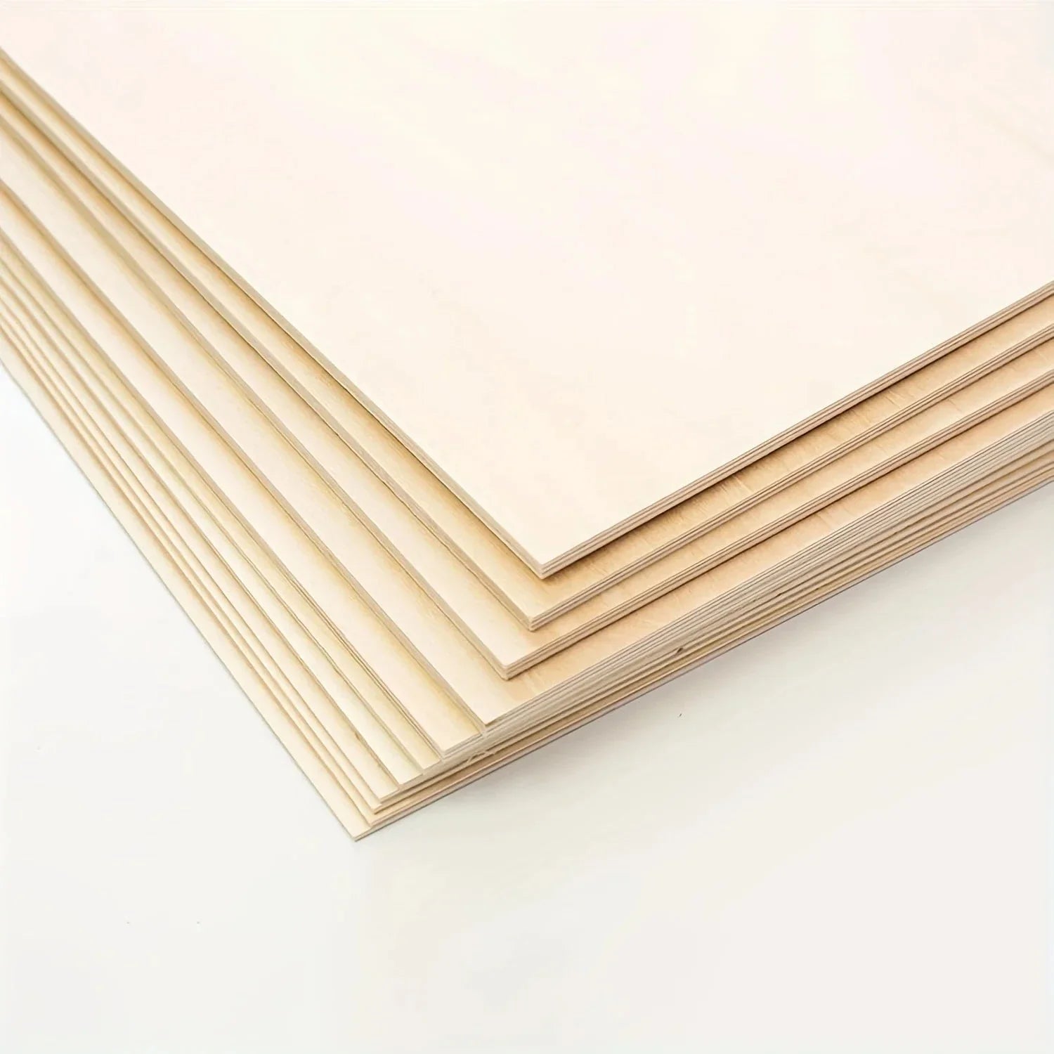 Unfinished Wood Sheets for Crafts - 6x4in/15x10cm (4/8/15 Pcs) | DIY Arts & Projects