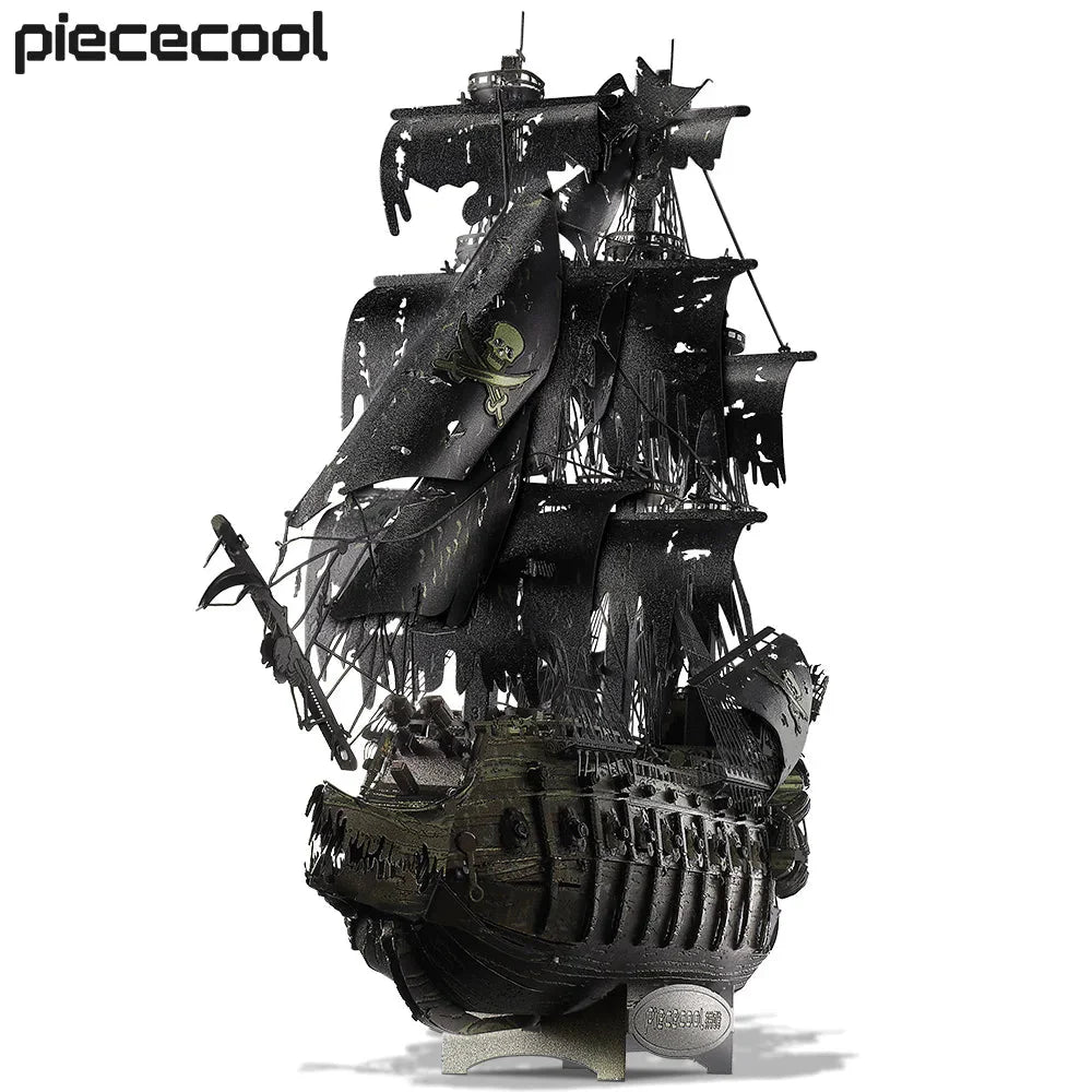 Piececool 3D Metal Puzzle Flying Dutchman Pirate Ship