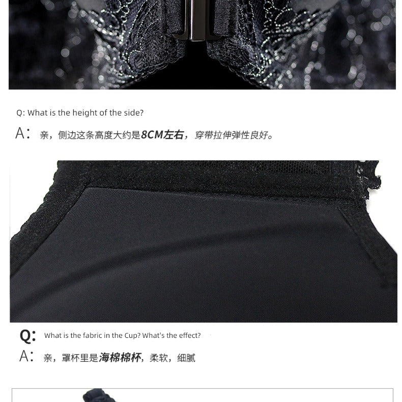 Women Front Buckle Sexy Push up Bra