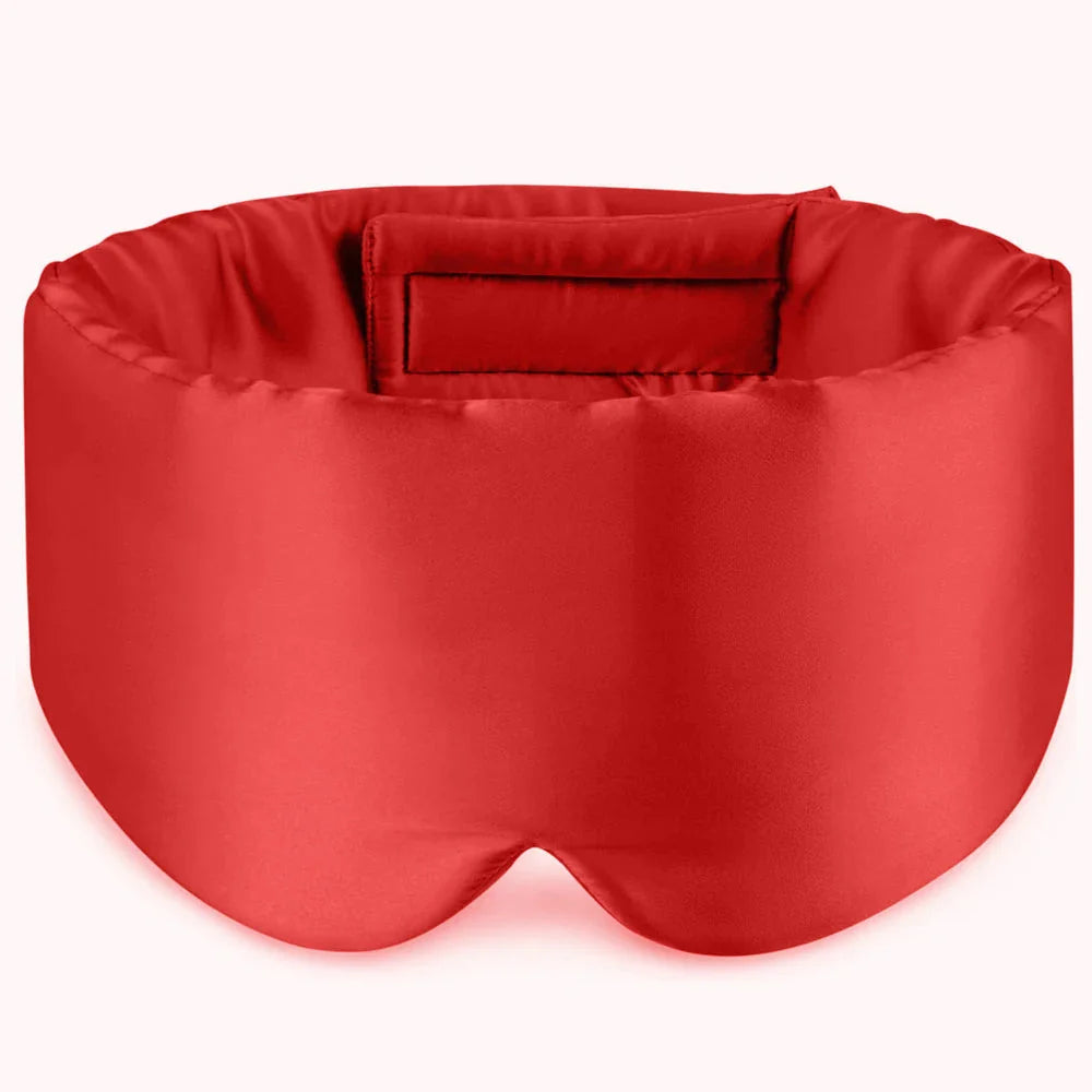 100% Mulberry Silk Sleeping Mask – Soft Eyepatch for Travel & Sleep