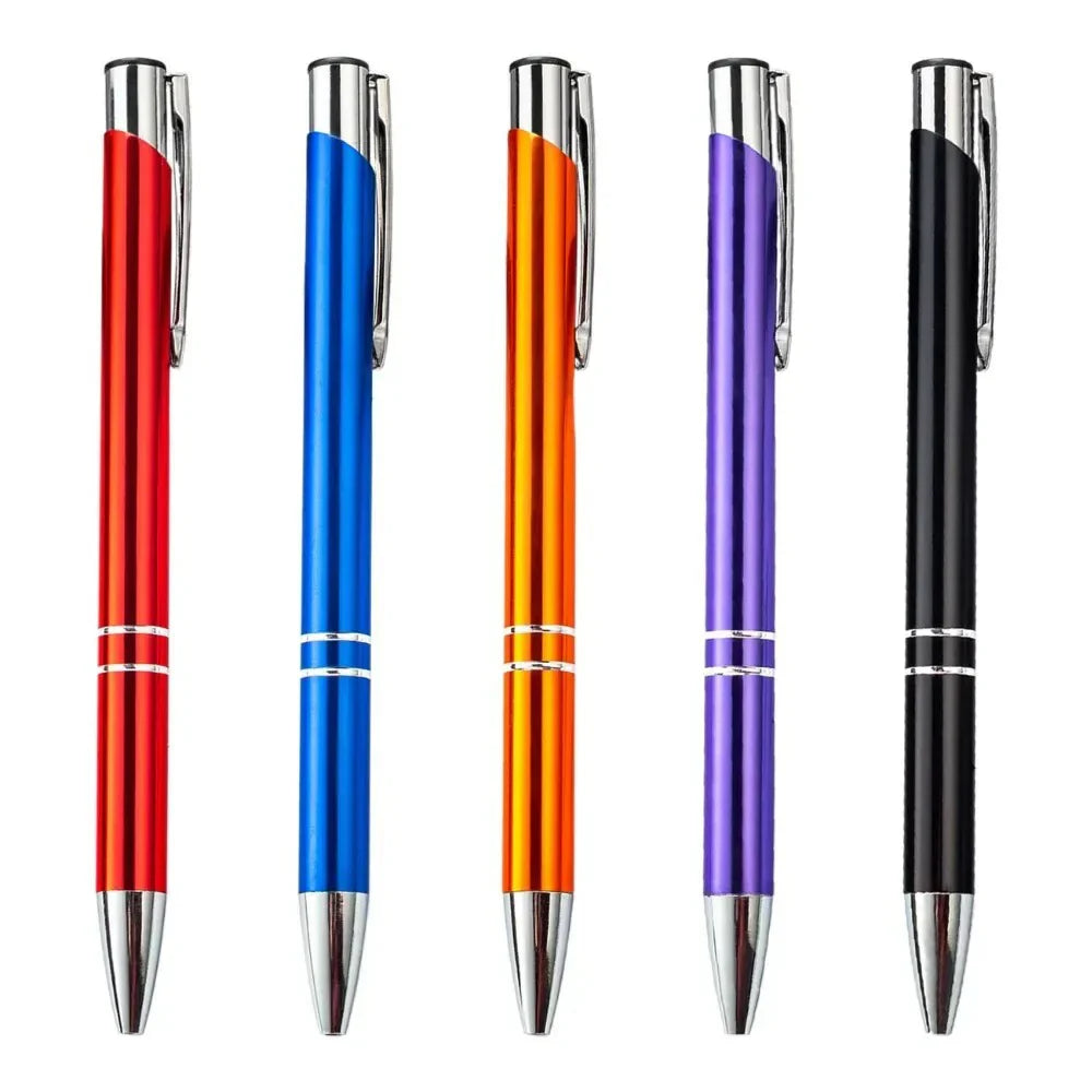 100 50 20 Pcs Custom Ballpoint Pen Metal Pen Support Custom Logo Advertising Personalized Pen Advertising Gift