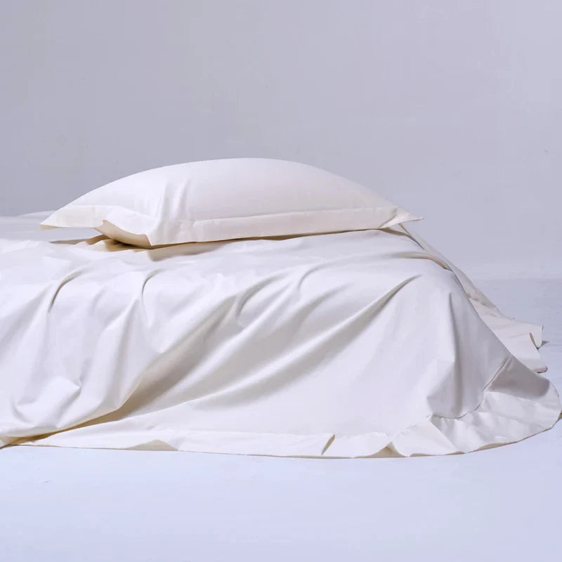 100% Egyptian Cotton Bed Sheet Set 1000TC Size Single, Double & Queen