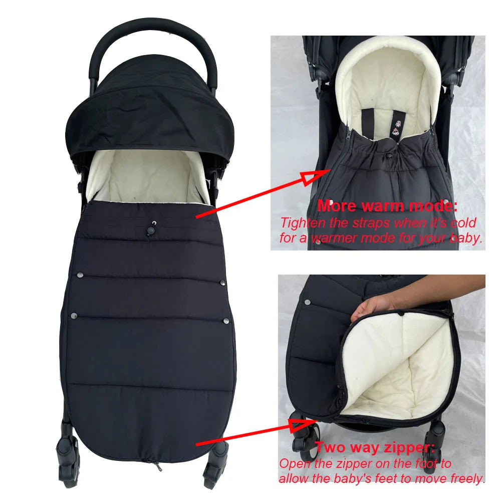 Universaln Stroller Footmuff – Waterproof, Windproof & Thermal Warm