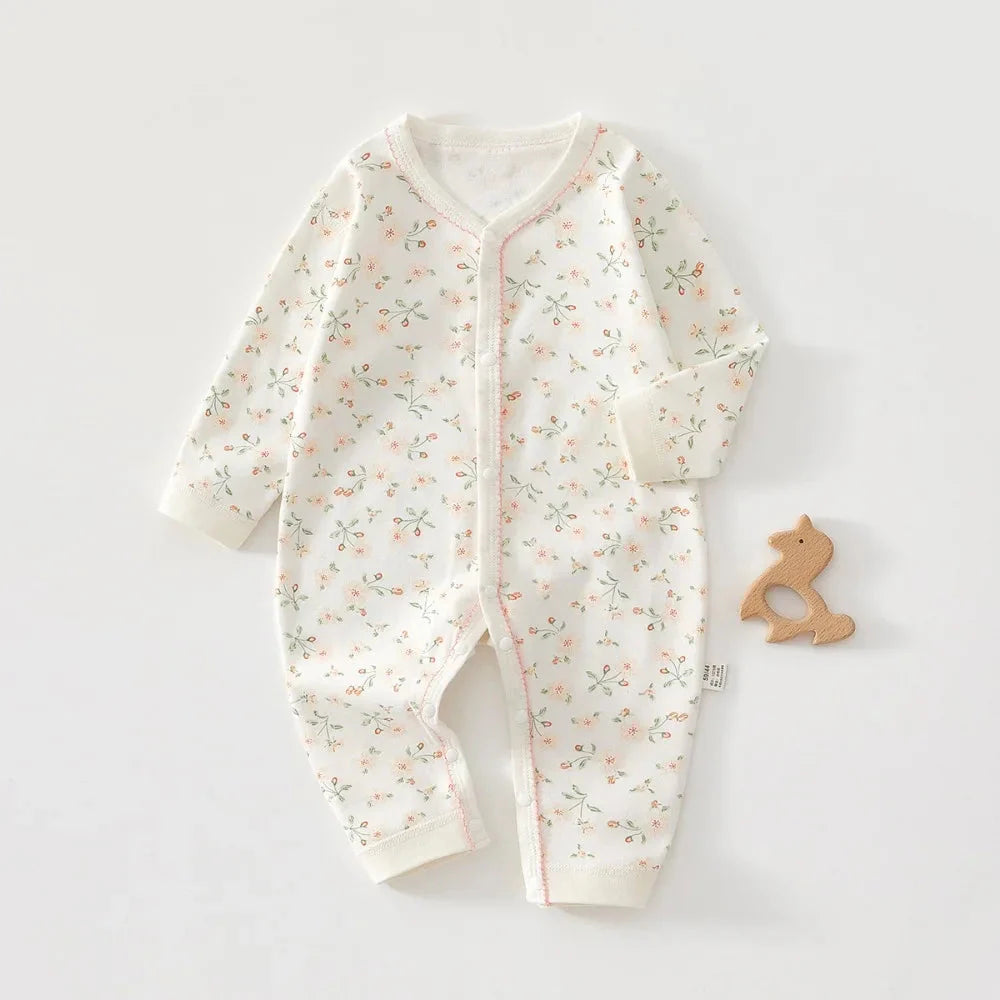 Soft Pure Cotton Baby Romper Princess Prince Onesie