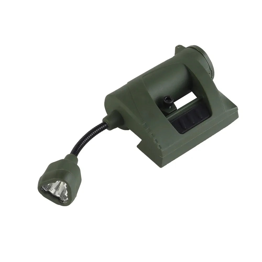 Tactical Helmet Light 3 Modes LED Flashlight Outdoor Night Lighting For Laser Hunting Military Cycling Fishing Helmet Lamp