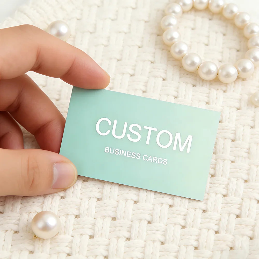 200pcs, Custom Business Cards/Cards, Business Cards, Desktop Business Cards, Thank You Cards, Business Cards, Waterproof Surface