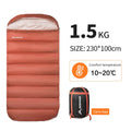 BISINNA Large Camping Sleeping Bag Lightweight 3 Season Loose Widen Bag Long Size for Adult Rest Hiking Fishing