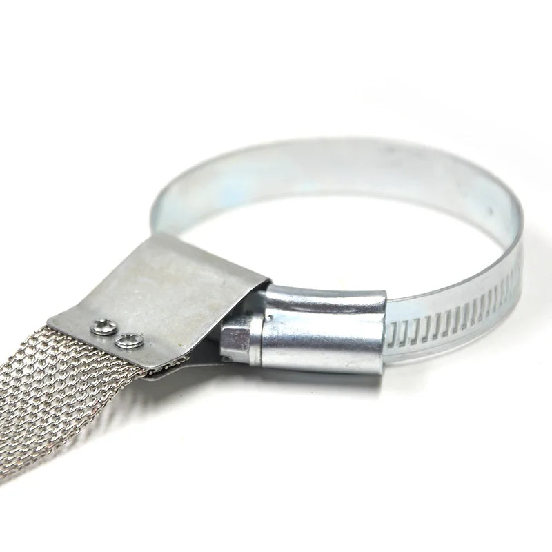 1Pc Auto Anti- Static Metal Strap Car Reflective Warning Electrostatic Strip Vehicle Ground Wire Safety Warning Chain