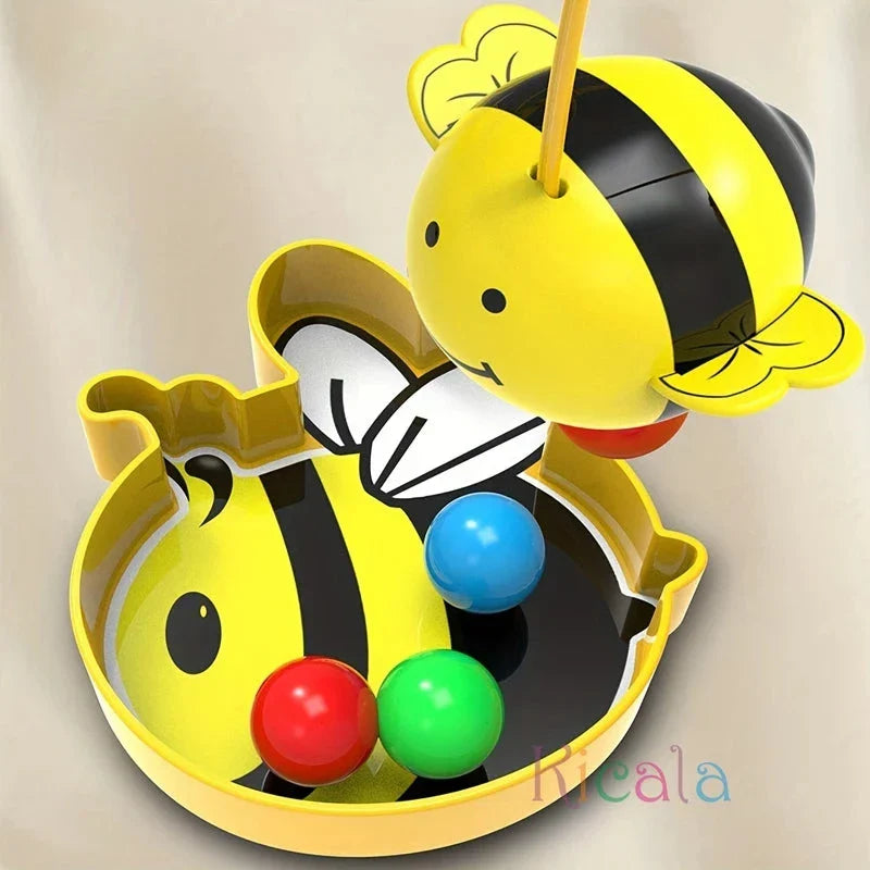 Little Bumblebee Fishing Puzzle Board Game - Interactive Educational Toy for Kids & Family Fun
