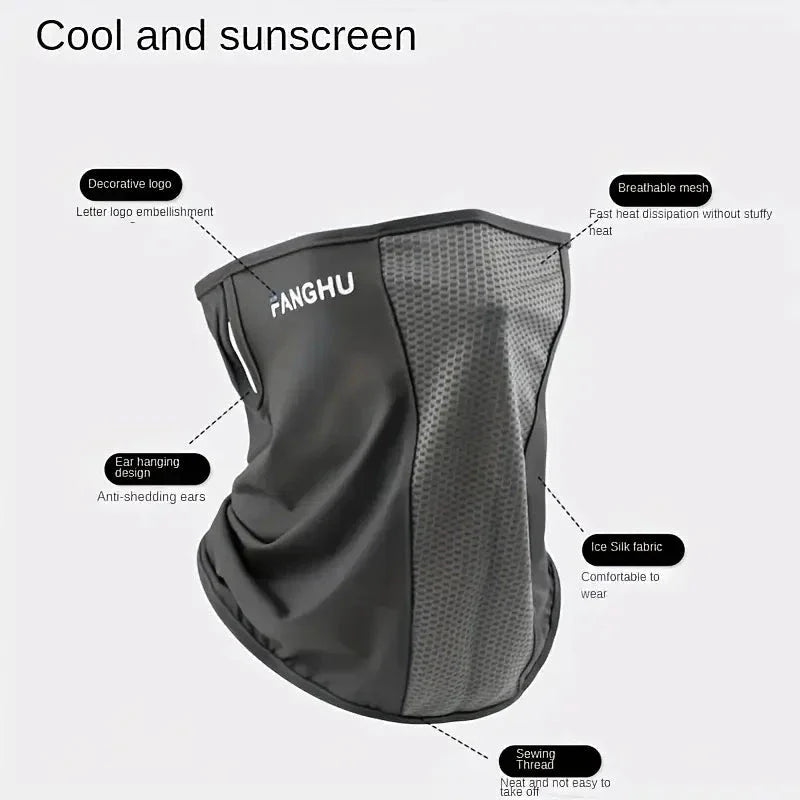 Cycling Face Mask & Bandana – Breathable Neck Balaclava for Outdoors
