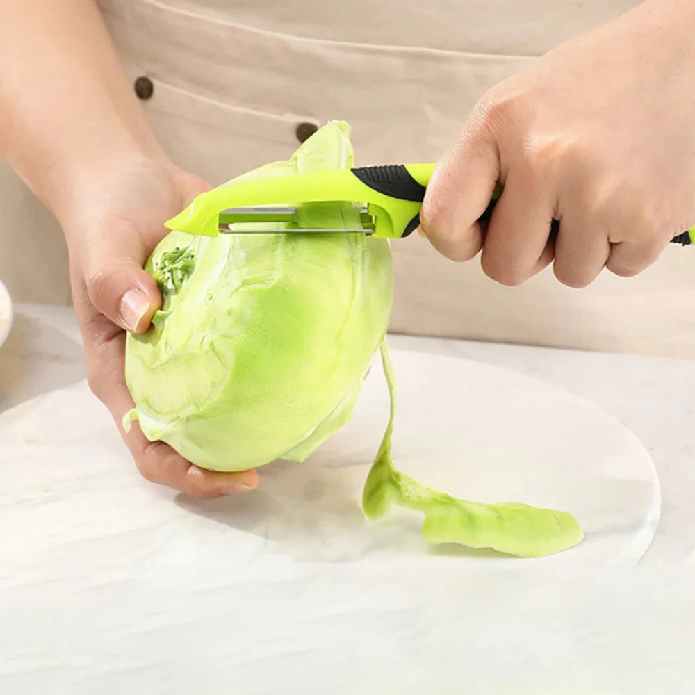Anti-Slip Handle Peeler - Stainless Steel Blade for Fruits & Vegetables