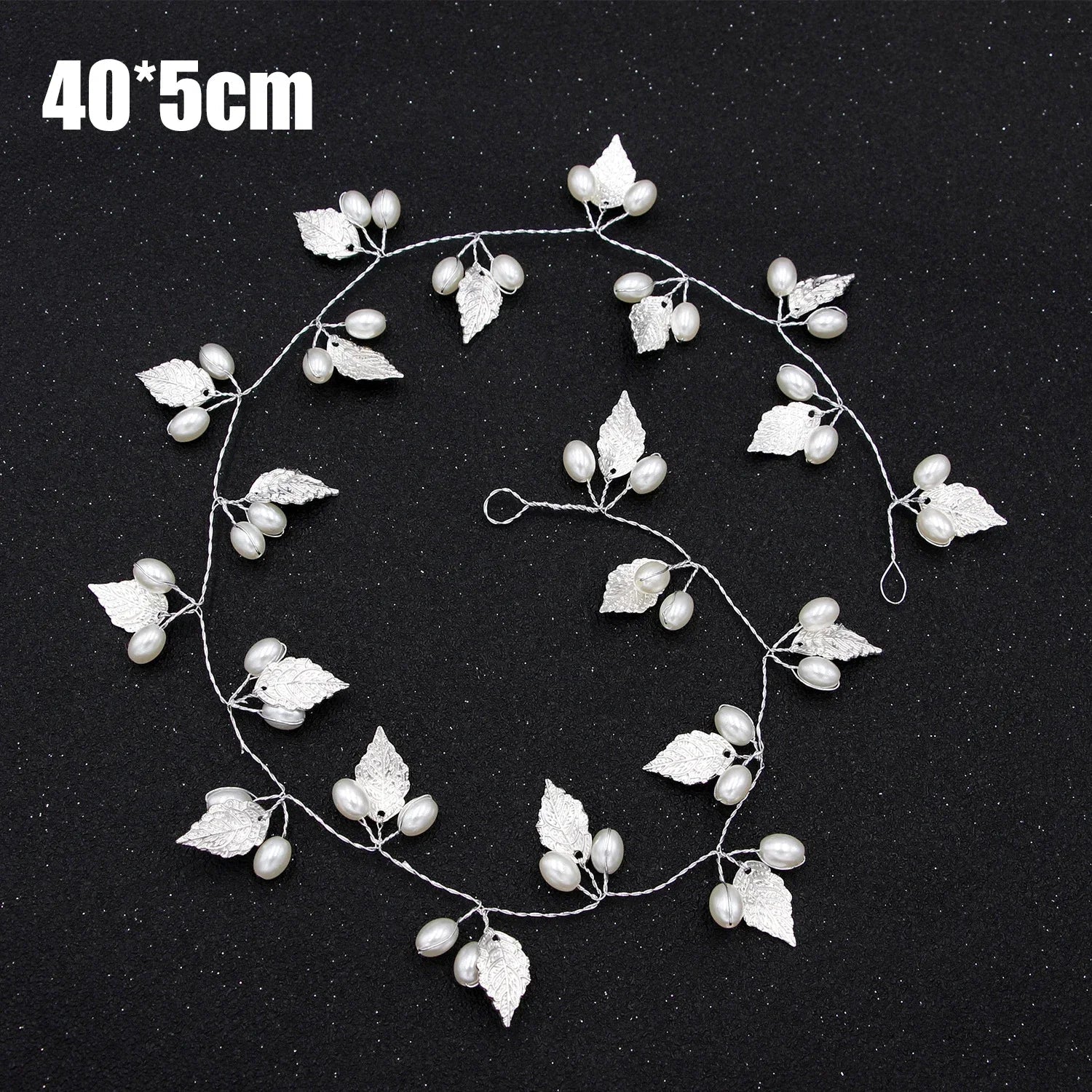 20pcs Elegant Pearl Crystal Hairpin Wedding Bridal U-shaped Metal Hair Comb Forks for Women