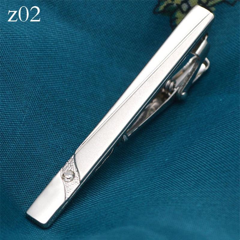 New Metal Silver Color Tie Clip For Men Wedding Necktie Tie Clasp Clip Tie Clips for Men Tie Bar Clip  Regular Ties Necktie Wedding Business Tie Pin Clips Gentleman Ties Bar Elegant Men's Accessories