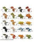 5/10PCS Finger-biting Dinosaurs Movable Joints Size Simulation Dinosaur Model Toys Children Educational Toys Children Christmas