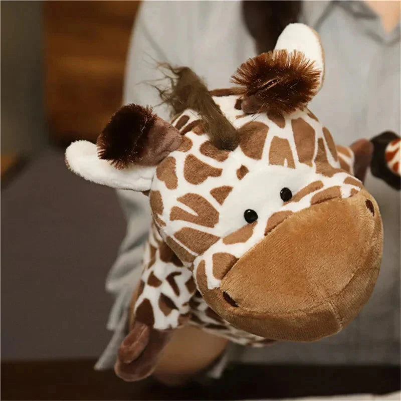 Stuffed Plush Animal Finger Story Puppet Toys