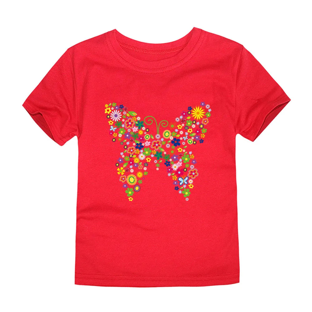 100% Cotton Girls T-Shirts