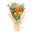 Artificial Flower Crochet Bouquet Handmade Anniversary Sunflower Daisy Bouquet Mothers Day Birthday Gift Eternal Flower