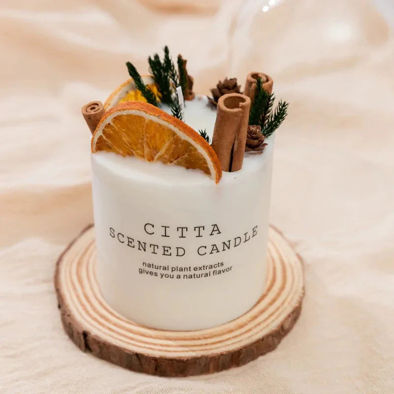 10cm Soy Wax Scented Pillar Candle – Aromatherapy Candle for Stress Relief, Home Décor, and Romantic Gifts