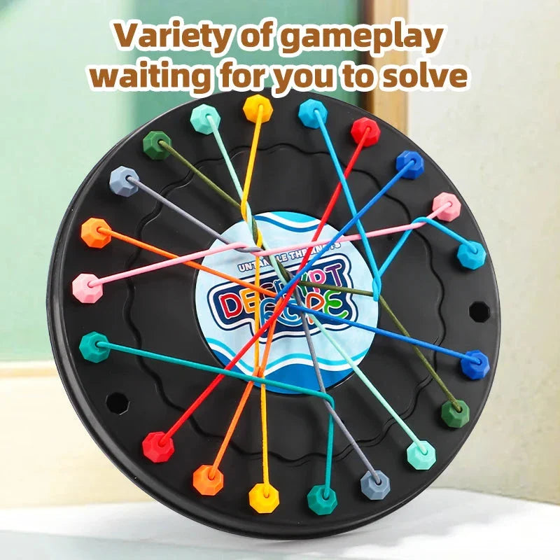 2025 Rope Breaking Puzzle Toy – Logic & Brain Training Game for Kids