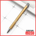 100pcs/lot Hot Sell Metal Ballpoint Pen Support Custom Logo Advertising Wholesale Personalized Pen Advertising Promotional Gift