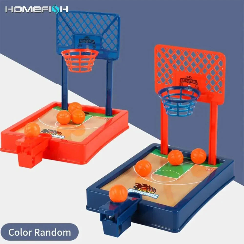 Mini Desktop Basketball Game – Portable Tabletop Sports Toy for Kids & Adults