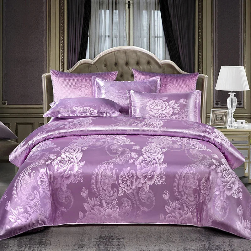 European Soft Fabric Luxury Duvet Cover Set - 3pcs (2)