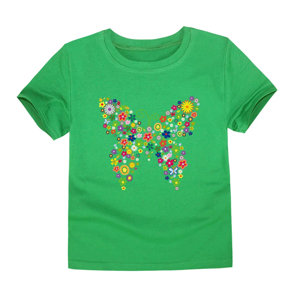100% Cotton Girls T-Shirts
