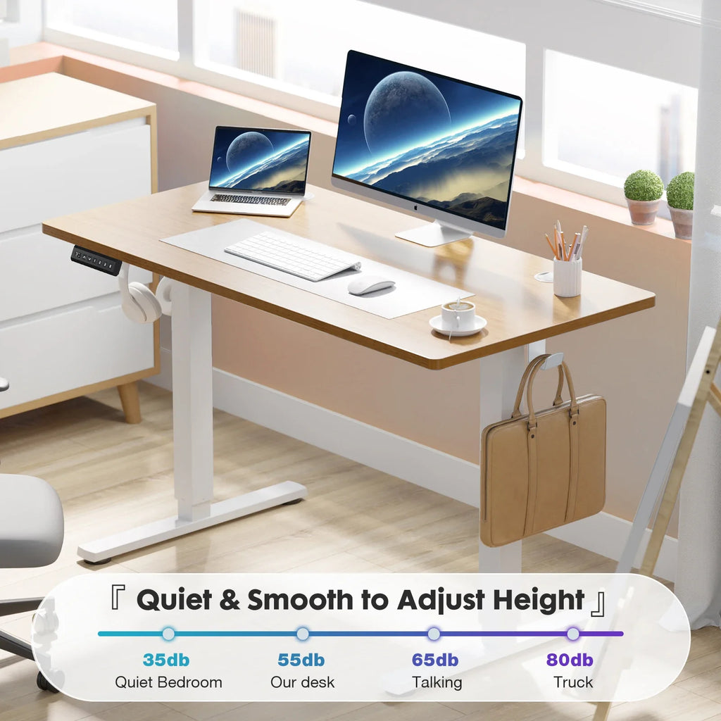 Electric Standing Desk Height Adjustable 40x24 Inch
