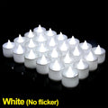 LED Candle Battery Powered Flameless Tea Candle Fake Candle Lamp Wedding Birthday Party Home Decoration Lamp Candlestick Candles